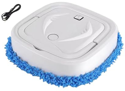 Balai de sol automatique – Robot intelligent sans fil humide et sec, multifonction avancé avec fonction d'humidification, ultra silencieux | Nettoyage mains libres pour salles de réunion, balcons,