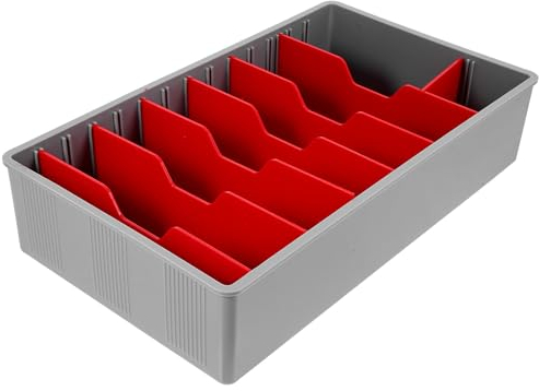 Operitacx Kasse Abschnitt Geld-budget-tablett Trennfach Zur Aufbewahrung Von Geldscheinen Einsatz Für Geldablage Mit Münzablage Ablagefach Für Währungsgeld Münzfach Zubehör Plastik Kassierer