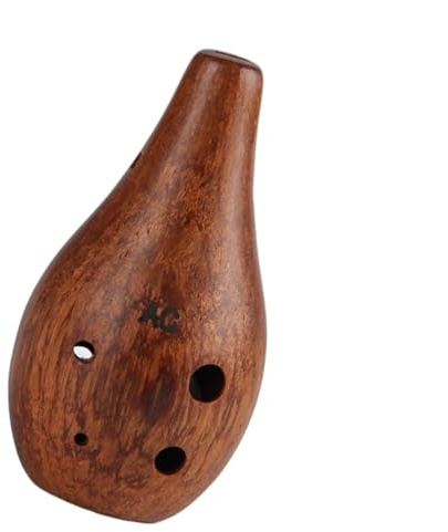 Ocarina Profesionales Ocarina De Madera Maciza Ocarina Alta De Madera AC De 6 Agujeros Para Principiantes