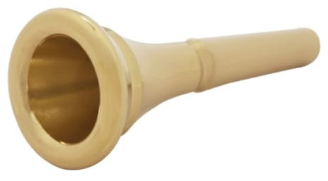 COSMEVIVI Horn Mundstück Aus Reinem Kupfer Verschleißfestes Ersatzmundstück Für Anfänger Kleines Musikinstrument Zubehör Glatte Oberfläche Leicht Zu Reinigen Geeignet Für Schule Und Konzerte