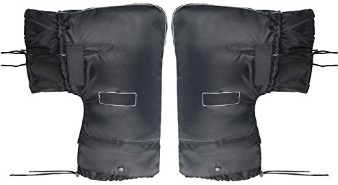 Fahrrad-Lenkerhandschuhe, Fleece-Innenfutter, Winter, Fat-Bike-Fäustlinge, extremes kaltes Wetter, Wärmer