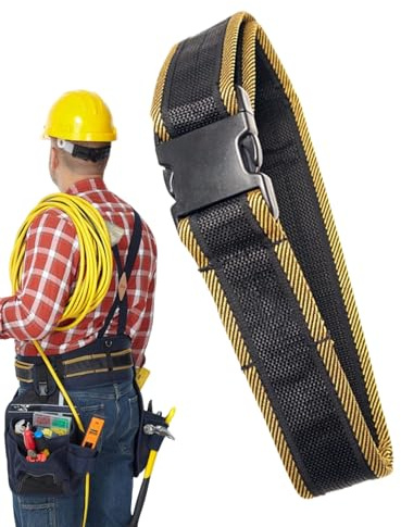 Cintura Porta Attrezzi Per Costruzione, Cintura Da Lavoro, Cintura Robusta E Multiuso Per Meccanico, Idraulico, Costruzione, Artigianato, Elettricista, Giardinaggio