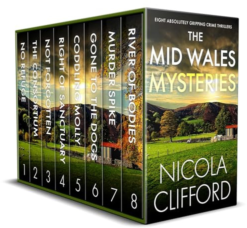 THE MID WALES MYSTERIES BOOKS 1–8 eight gripping detective mysteries full of twists (Welsh Crime Thriller Box Sets Book 1)