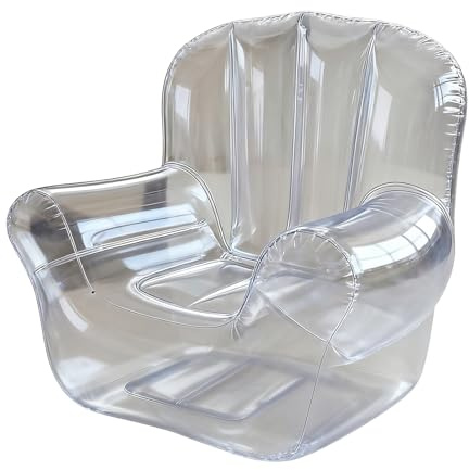 Yuemeuy Sillones Hinchables para Adultos, Hinchable Sillón Inflable, Sofá Grueso Cómodo para Adolescentes Adultos Mayores Niños Relajación Interior Dormitorio