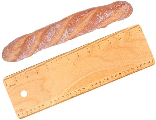 Buccia per Baguette in Legno per Baguette, Strumento Portatile per Il Trasferimento del Pane, Trasferimento Buccia Piastra, per la Cottura di Pane, Biscotti, Pizza, Torte (33 * 10 * 0.5 Cm)