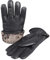 Zavelio Herren Premium Shearling Schaffell Fell Gefüttert Lederhandschuhe, Schwarz ohne Box, Medium