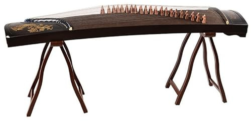 JITEM Professional Performance Grade Paulownia Wood Guzheng, Hand-Carved Zither String Instrument for Adults/Children/Senior/Intermediate/Beginner(Color:B)