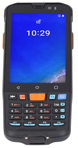 Plyisty Scanner di Codici a Barre Android 11, Scanner di Codici a Barre 1D 2D Portatile, Terminale Dati Portatile Touchscreen 4,0 Pollici WiFi 4G, per Inventario Al Dettaglio
