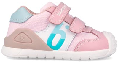 Biomecanics 262121, Scarpe da Ginnastica Bambina, Colore: Rosa, 21 EU