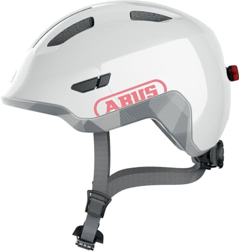 ABUS Unisex, Fahrradhelm, Weiß (Shiny White), S (45-50 cm)