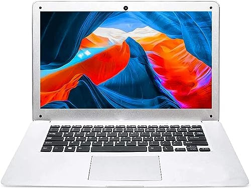 iSTYLE 10.1 Pouces Windows 10 Ultra Mince PC Portable - 2GB RAM 32GB Storage, Quad Core CPU, USB 3.0, WiFi, HDMI, BT, Supporte 1T TF-Card Ordinateur Portable Netbook(Blanc-Clavier Anglais)