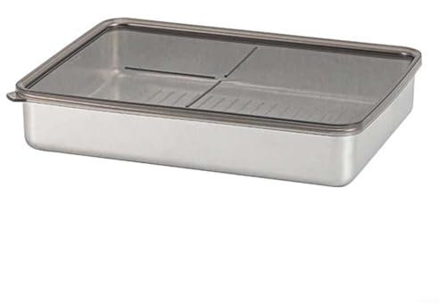 SPORTARC Recipientes funcionales de acero inoxidable con diseño hermético para proteger tus alimentos de que se estropeen o se extiendan (2000 ml)