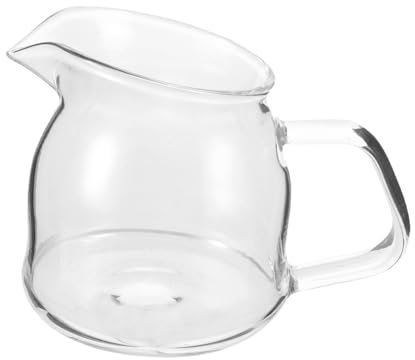 Alipis Jarra De Leche De Taza Medidora Para Leche y Uso Cafetera Sencilla Hogar Oficina
