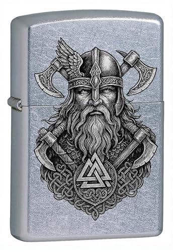 Zippo Viking silver specialutgåva tändare 25f002
