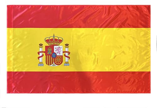 Durabol Bandera de España 150x90cm - Serigrafía Resistente a la UV, Colores Vivos para Decoración Interior y Exterior, Eventos Patrióticos y Deportivos