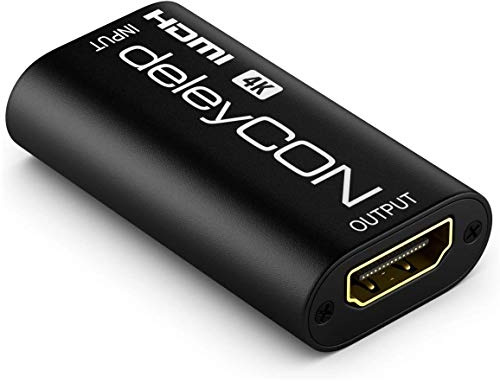deleyCON 4K HDMI 2.0 Repeater Signal Verstärker 18Gbps