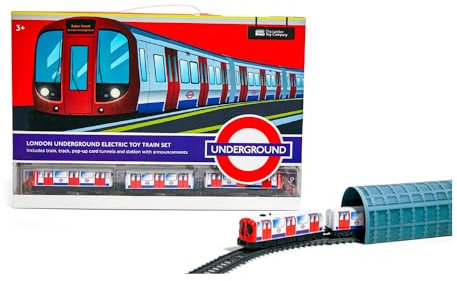 Officially Licensed London Underground Electric Toy Train Set - Includes train, track, station and announcements - Transport for London Various