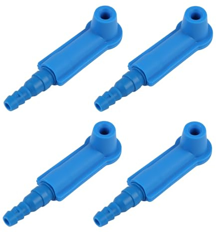 4 Adattatori Di Sfiato, Dispositivo Per La Sostituzione Del Liquido Freni, Liquido Freni A Innesto, Adattatore Per Spurgo Liquido Freni Abs Per Auto, Camion, Furgoni, Attrezzature Edili E Forniture Pe