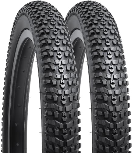YUNSCM 2-PCS 24 Mountain Bike Tires 24x2.125 57-507 for Mountain Bike 24 x 2.125 MTB, Off-Road Bicycle Tires (Y-1503)
