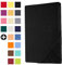 Heim24h Spannbettlaken 90x200cm bis 30 cm, Schwarz, 100% Baumwolle Bettlaken, Öko Tex Zertifiziert Jersey Spannbetttuch