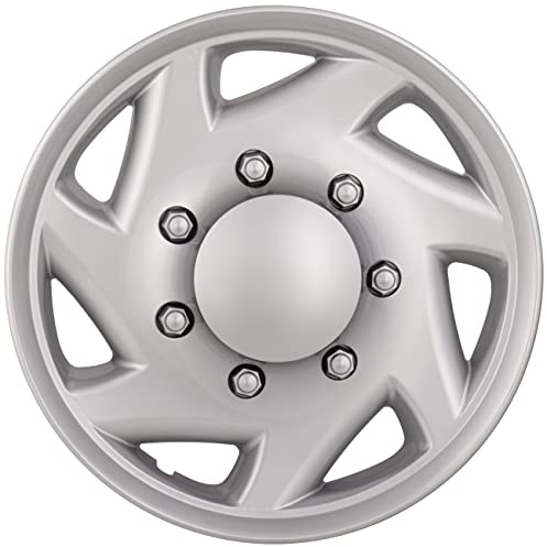 HubStar Hubcap Replacement for Ford Van 1997-2026, Sturdy 16-inch Wheel Cover (1 Piece)