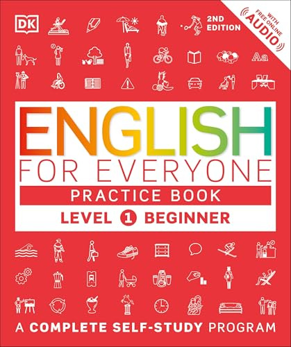 English for Everyone - Level 1 Beginner's Practice Book (DK English for Everyone)
