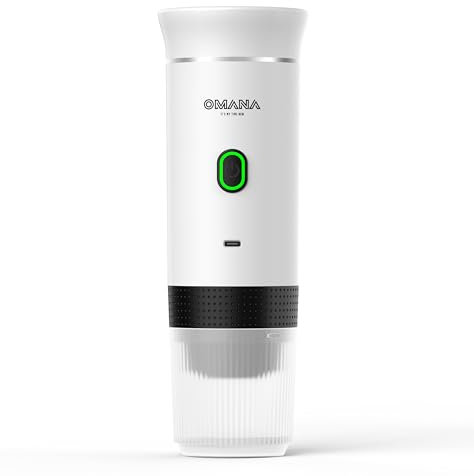 Mini cafetera eléctrica portátil tres en uno, compatible con cápsulas Nespresso y Dolce Gusto, café ritual espresso automático 3 en 1 (blanco)
