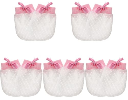 Healvian Breathable Scratch Mittens for Lightweight Mesh Design Fit for Newborns and Comfortable Summer Protection Washable and Durable Mitts