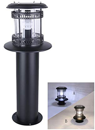 WZYDYDY LED Lámpara Empotrable en el Suelo Protección IP42 220V Ahorro de Energía Decoración Jardín Diseño Ingeniería Orilla, 2 Colores, 3 Tamaños(B,60cm)