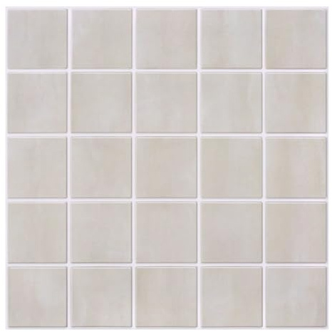 COMSTICKC Piastrelle Adesive per Cucina, PVC Beige Opaco Quadrato, 10 Pezzi, Adesivi per Piastrelle 3D, Autoadesive per Pareti,Paraschizzi Autoadesivo per Cucina, Bagno, 30 × 30 cm