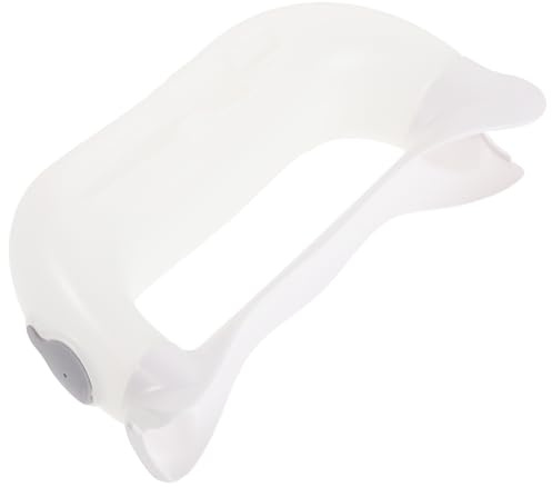 LRXIYODE Tanque de Agua para Irrigador Bucal en Forma, Diseño Portátil para Viaje, Plástico Blanco
