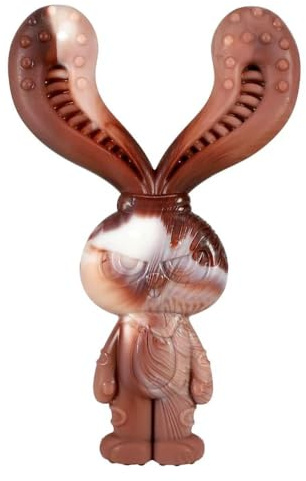 Bunny Dog Chew Toy for Aggressive Chewers, Beef Flavour, Durable Dental Teething Toy, Medium, Large, and XLarge Dogs