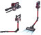 BEPER P202ASP100 Aspirapolvere Senza Fili a Batteria con Tubo Flessibile - Scopa Elettrica Senza Fili, Senza Sacco, 120W, Serbatoio 0, 5L, Filtro Lavabile