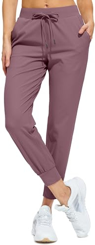 Libin Pantalones Deportivos Mujer Pantalón de Chándal Lila Vintage L