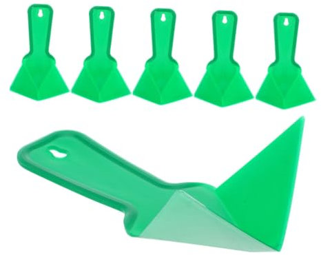 Uonlytech 6 Piezas Yin Y Yang Cuernos Pala Herramienta Paleta De Azulejos Paleta De Esquina Dentro De La Paleta De Estuco Dentro De La Paleta De La Esquina Paleta De Plástico Para Paneles