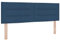 vidaXL Kopfteil Linien-Design Blau 160 cm Stoff