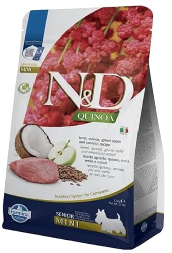 Farmina N&D Quinoa Senior Hund Adult Mini 5 kg