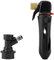 Portable Homebrew Keg Charger Handheld CO2 Injector Draft Beer Dispenser Beer Wine Soda CO2 Charger with Ball Lock for Homebrew Soda Valve(Black)