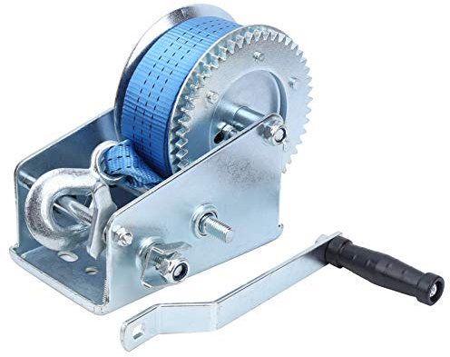 Cabrestante manual resistente de capacidad 3200LBS, cabrestante manual para barco ATV