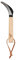 Rivanto® Wurzelsäge mit Holzgriff, gezahntes Sägeblatt aus Karbonstahl, 19 cm