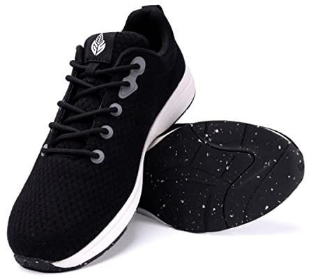 Green Steps Zapatillas ortopédicas con soporte del arco plantar fabricadas a partir de materiales sostenibles. Brindan comodidad y apoyo para aliviar el dolor en el pie Blanco & Negro Talla 40