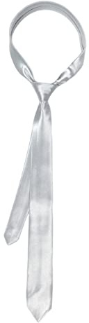 BYUTFA Cravatta Donna Sciarpa Sottile Cravatta Lunga JK Cravatta Uniforme Cravatta Sottile Tinta Unita Tinta Unita Cravatta Solida Cravatta Formale Nera