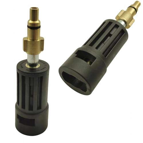 Adapter für Hochdruckreiniger – Kompatibel mit Lavor auf Kärcher K-Serie Bajonett | 160 Bar | Schnellanschluss | Passend für Parkside, Lidl, Ferrix| 160 Bar | Schnellanschluss |