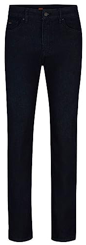 BOSS Mens Re.Maine BC-C Maine Pure-Blue Regular-fit Jeans in Comfort-Stretch Denim