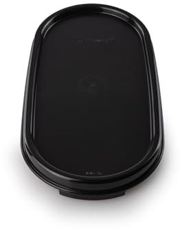 Tupperware Eidgenossen 1x Deckel glatt schwarz (incl Orangenschäler rot)