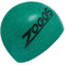 Zoggs Unisex-Adult Easy Fit Eco Cap Swimming, Green