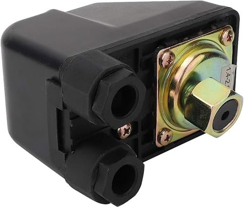 CYSFETENA Druckschalter für Hauswasserwerk 380V Automatischer Druckregler für Wasserpumpen, 1,0-6,0 bar IP44 Schutz, Druckschalter Tiefbrunnenpumpen für Selbstansaugende Pumpen Gartenpumpen