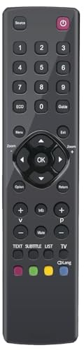 Ersatt fjärrkontroll lämplig för Thomson fjärrkontroll Smart TV, 40FT2253 48FA3203 55FT5643 24FW4325 32FU5253 32HZ5233 32HW3324 40FS5246 40FW3253 32HS4246C 5555 FU4243 24FW4323 32FS3246C