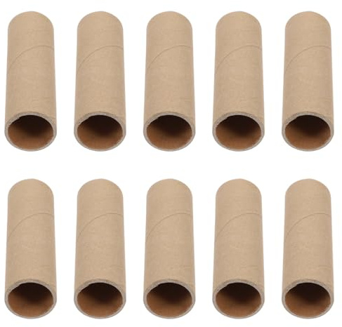 HOMSFOU Cardboard Tubes 3.94 Inch Round Paper Tubes 15 Pack Thick Poster Tubes for Diy Crafts Art Projects School Home Storage