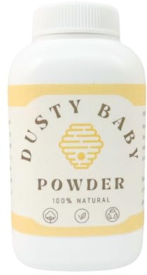 All Natural Organic Baby Powder - Expertly Crafted with Arrowroot, Tapioca and 20% Cornstarch Powder for Gentle Absorption - Aloe, Zinc-Oxide Powder, Tea Tree & Shea Oil for Soothing Irritated Skin.